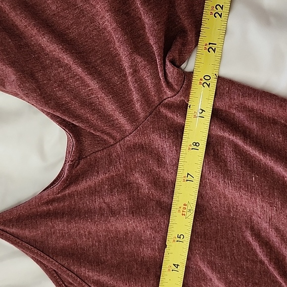 Mauve cold shoulder shirt - Picture 6 of 8